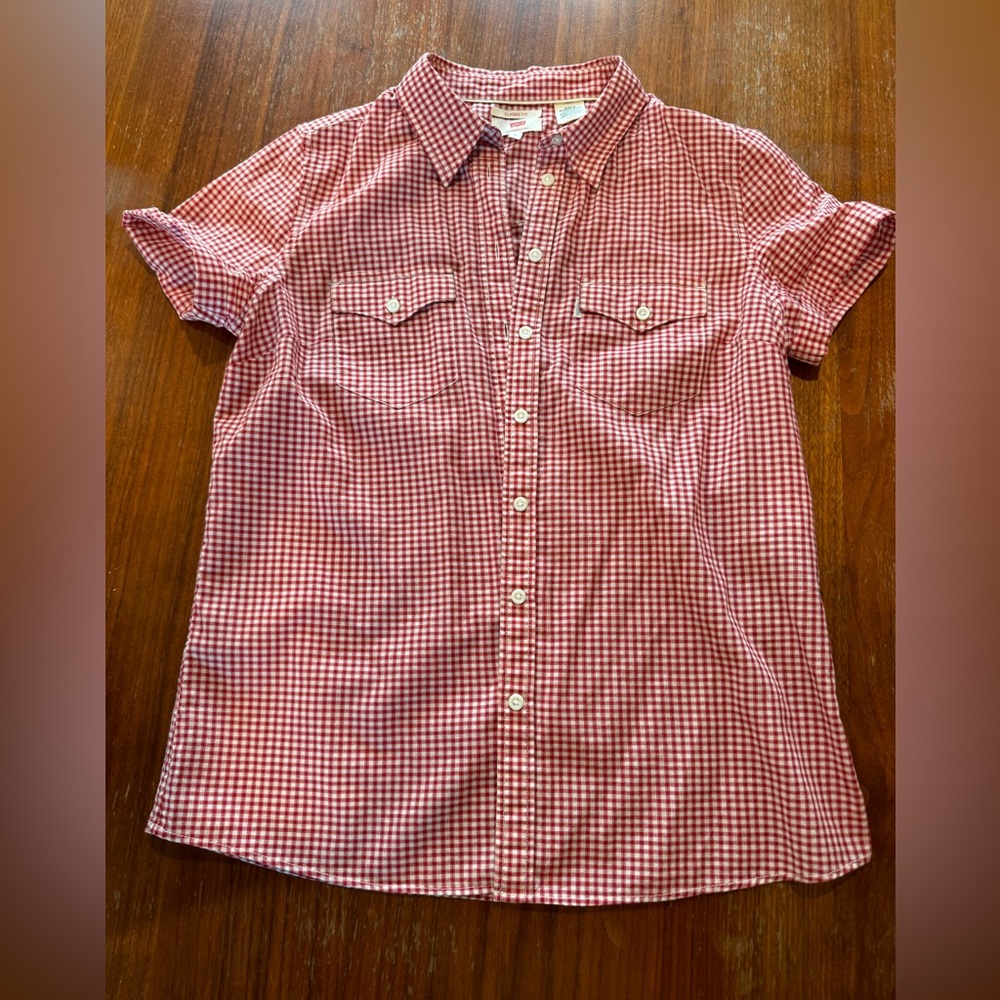 Levi’s old school plaid shirt